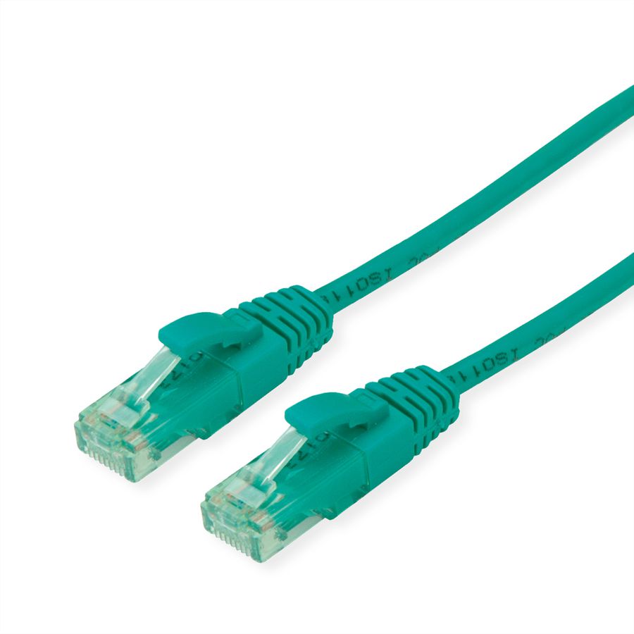 ROLINE RM Cordon UTP Cat.6A / 10 Gigabit, vert, 7 m