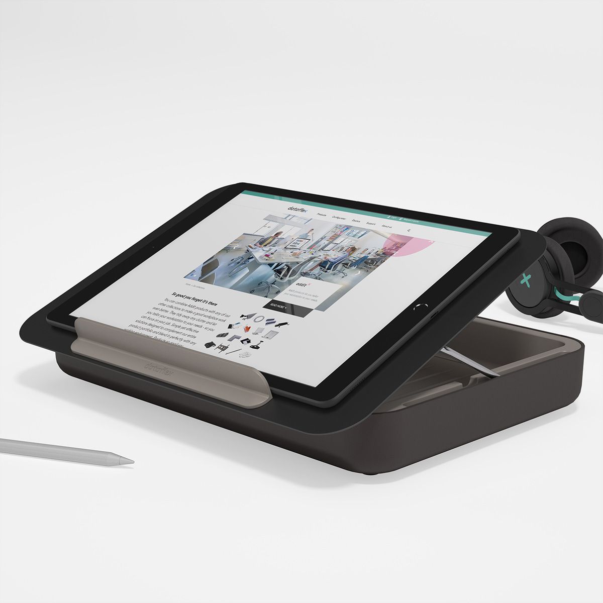 DATAFLEX Addit Bento Boite à accessoires, noir