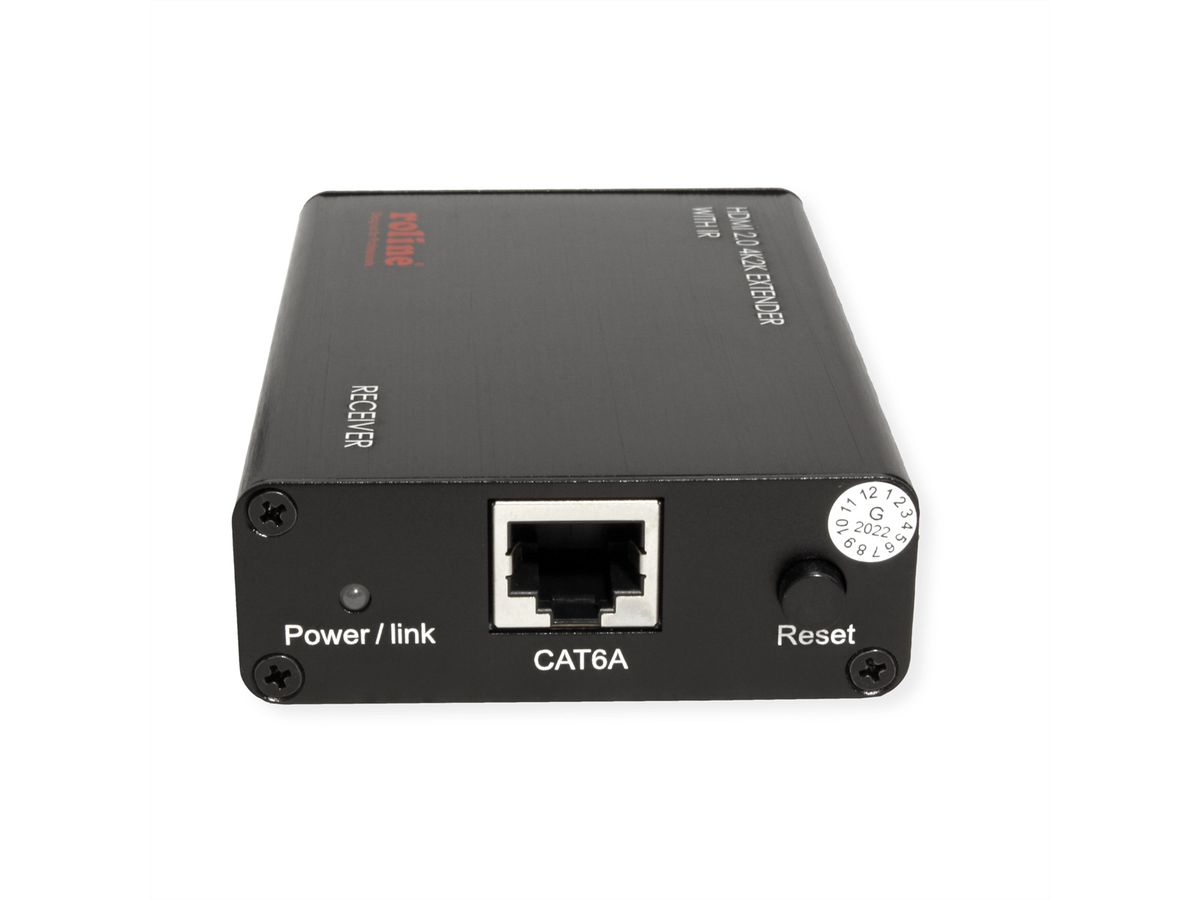 ROLINE Prolongateur HDMI A/V via Cat.6A, 4K@60Hz, 30m/45m