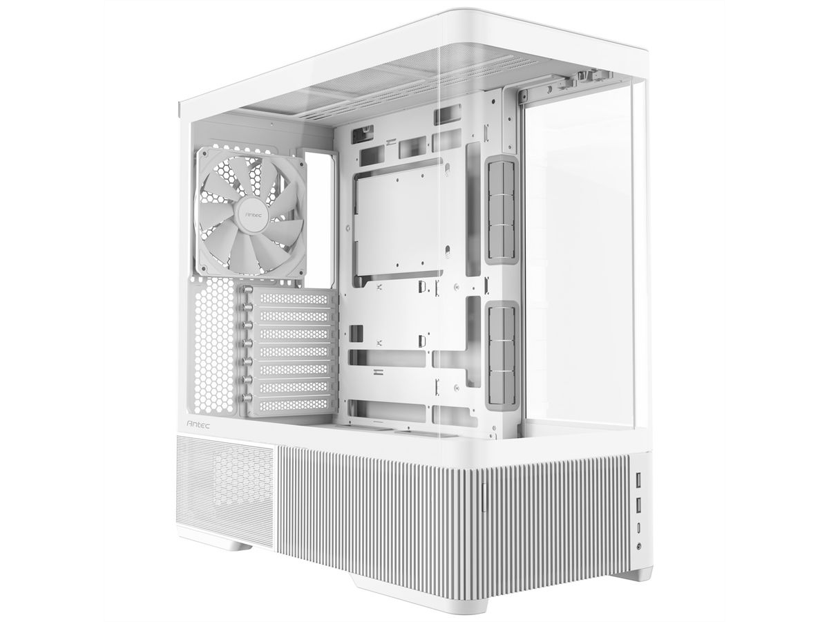 ANTEC Boîtier PC Constellation C6 Curve Air, format ATX Midi Tower, blanc