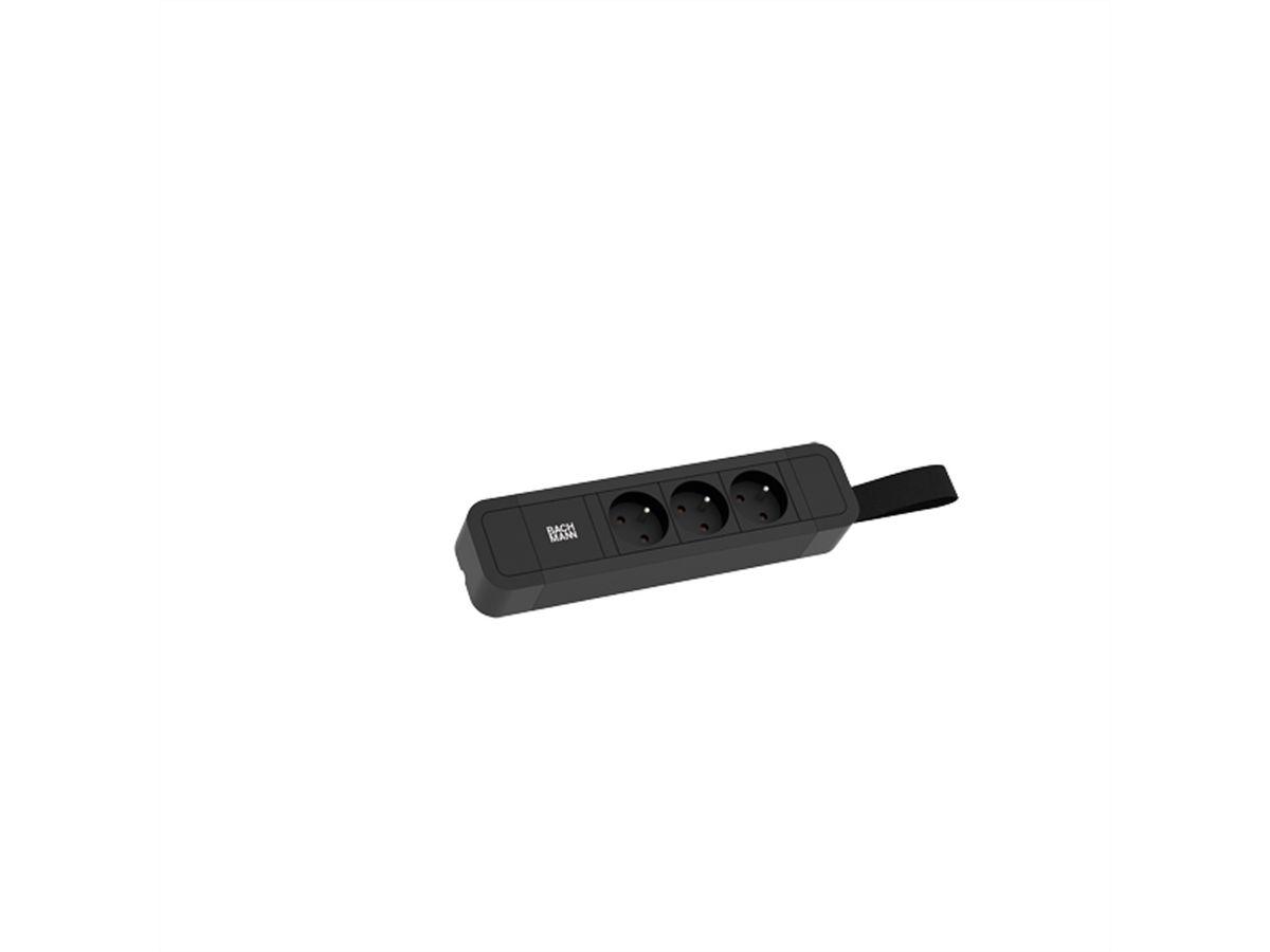 BACHMANN PRIMO 2 3xUTE avec boucle 2,0m CEE7/7