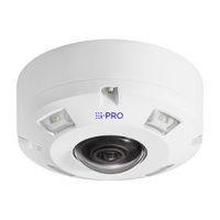 i-PRO WV-X45501-F1LV 5 MP VANDAL Caméra fisheye extérieure IR