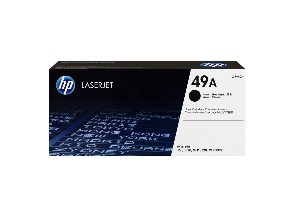 HP 49A toner LaserJet noir authentique