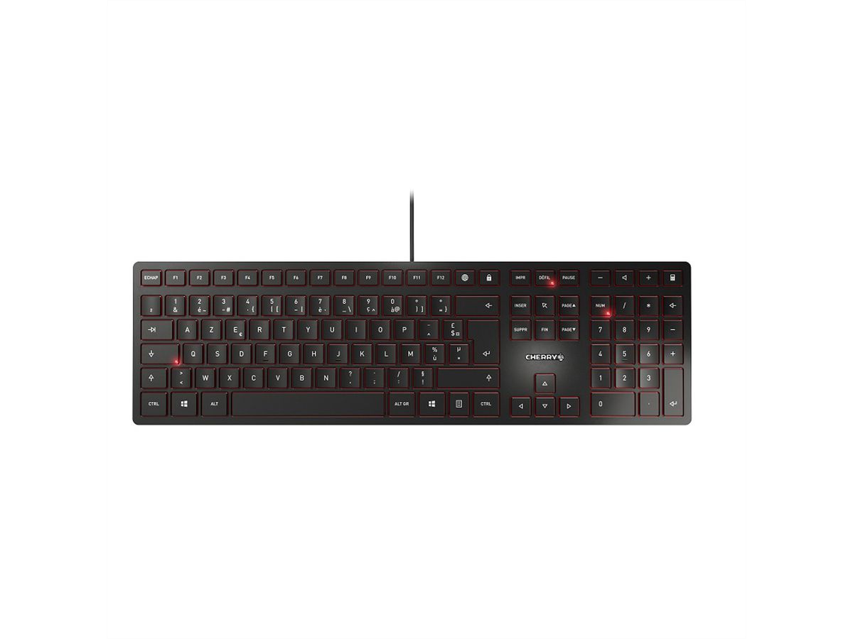 CHERRY KC 6000 Clavier Slim, noir