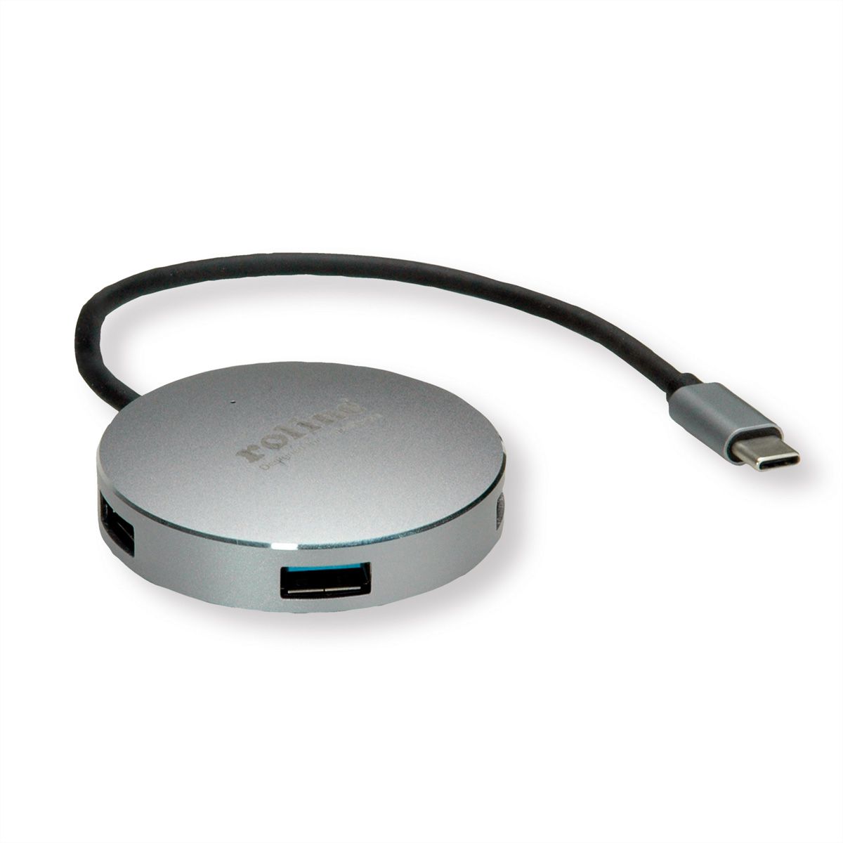 ROLINE Hub USB 3.2 Gen 1, 4 ports, prise type C