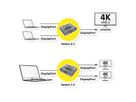 VALUE Switch DisplayPort bidirectionnel 4K, 2 ports