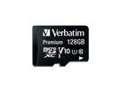 VERBATIM Micro SDHC 128 Go, Classe 10 avec adaptateur