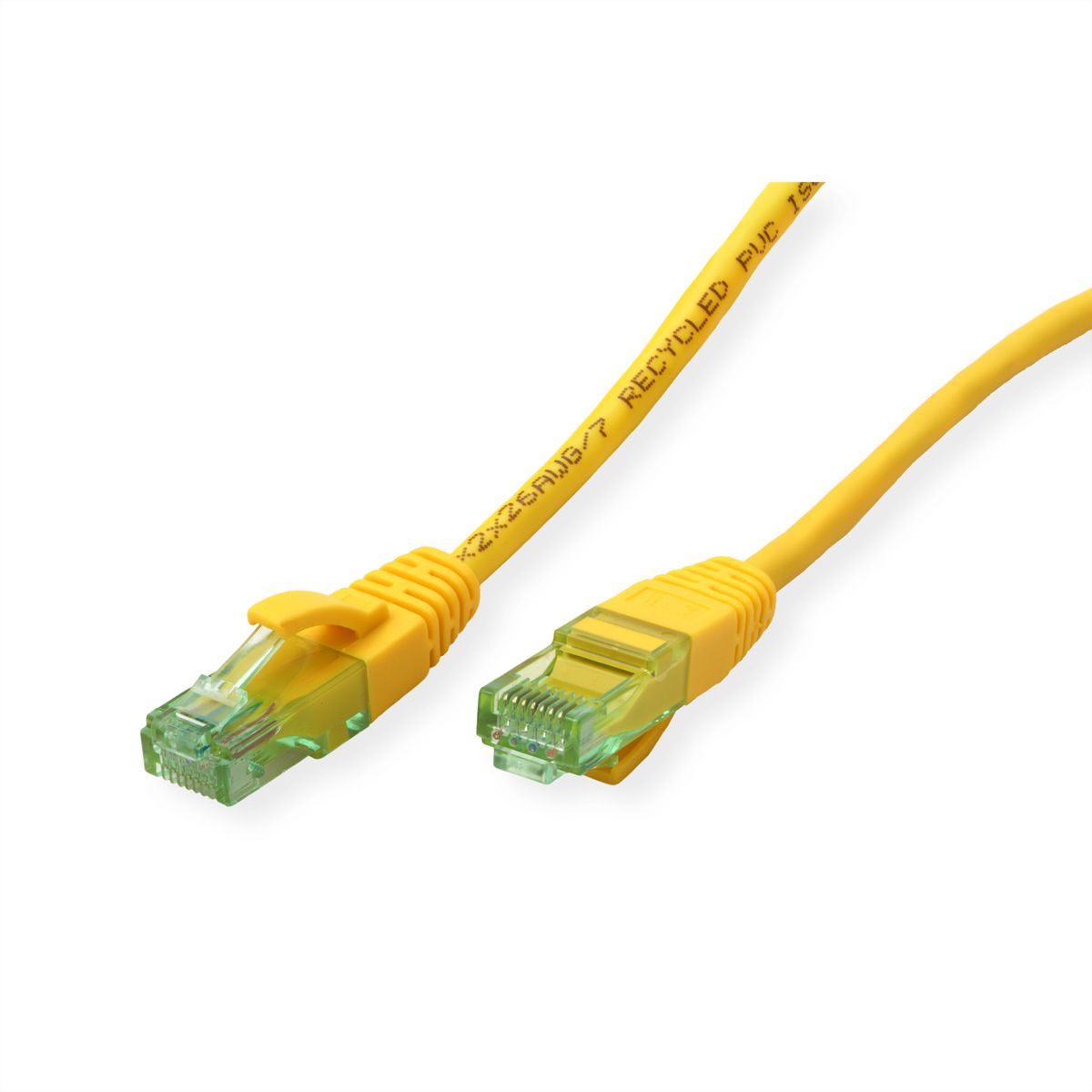 ROLINE RM Cordon UTP Cat.6A / 10 Gigabit, jaune, 5 m