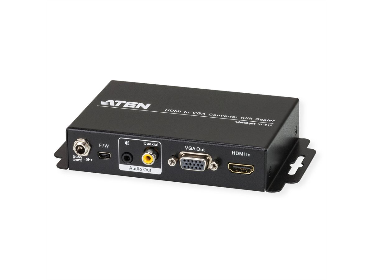 ATEN VC812 Convertisseur HDMI-VGA avec convertisseur de format d'image