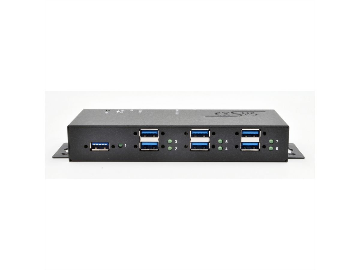 EXSYS EX-1189HMVS-3W Hub à 7 ports USB3.2 Gen1