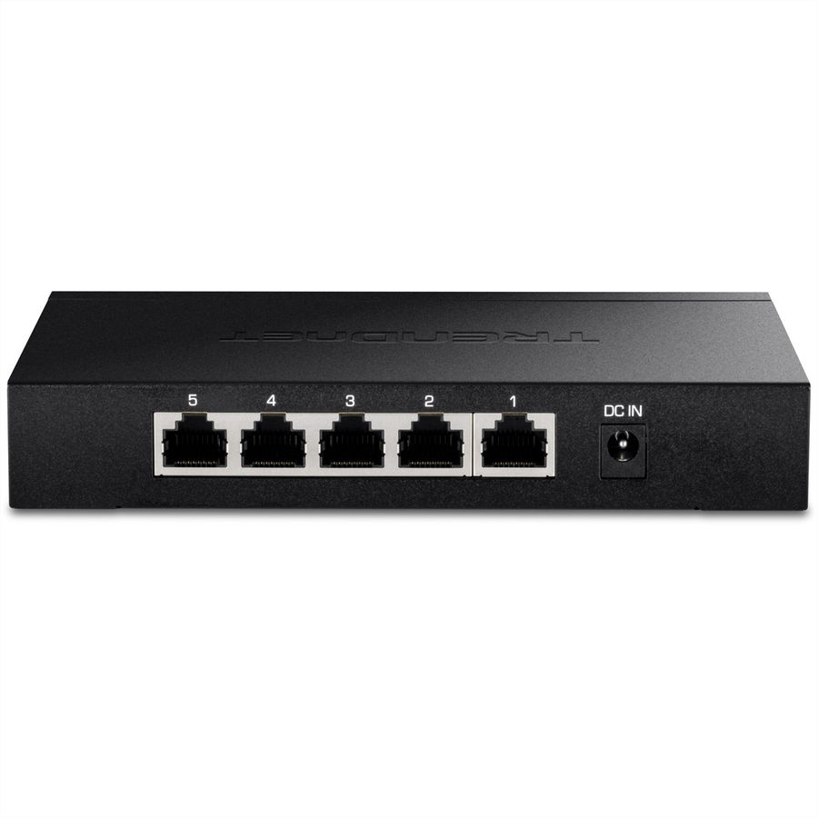 TRENDNET TEG-S350 Switch 2.5G non administrable à 5 ports, noir