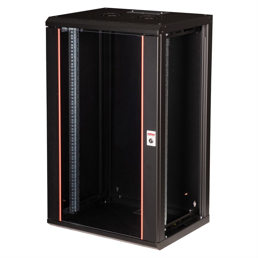ROLINE 19" Boîtier mural Pro 20U, 600x450 LxP noir