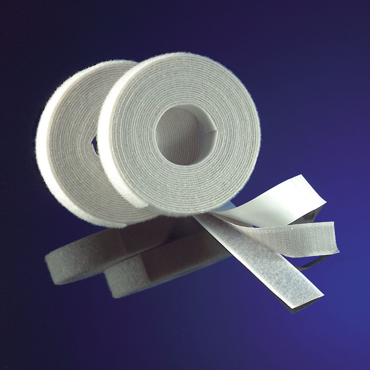 VELCRO® Ruban à laine L: 25m/l:20mm, blanc