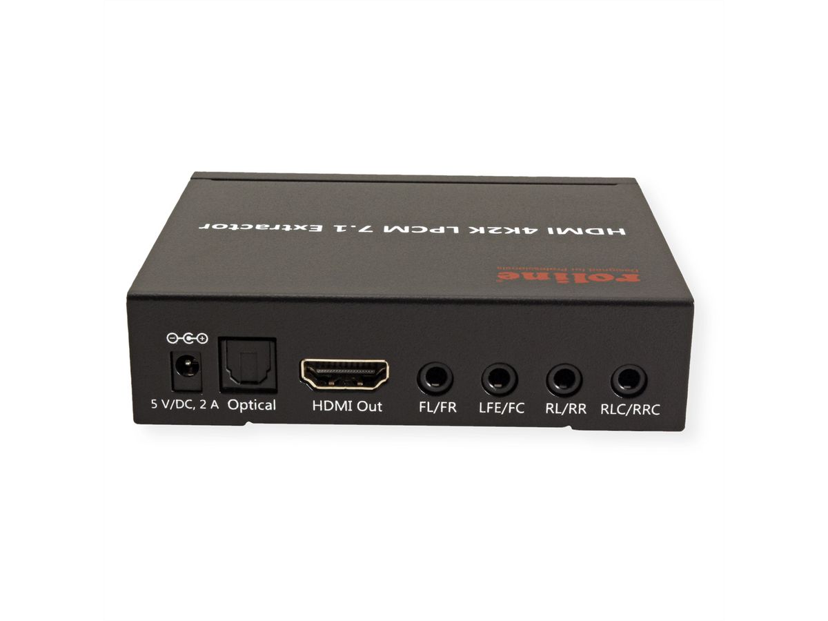 ROLINE Extracteur Audio HDMI 4K LPCM 7.1