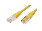 Cordon ROLINE Cat.5e (Classe D) FTP, jaune, 5 m