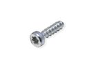 Vis à tête cylindrique de SCHROFF, Torx, Ø 2.5 mm, longueur 9.3 mm, déformation du fil, acier zingué
