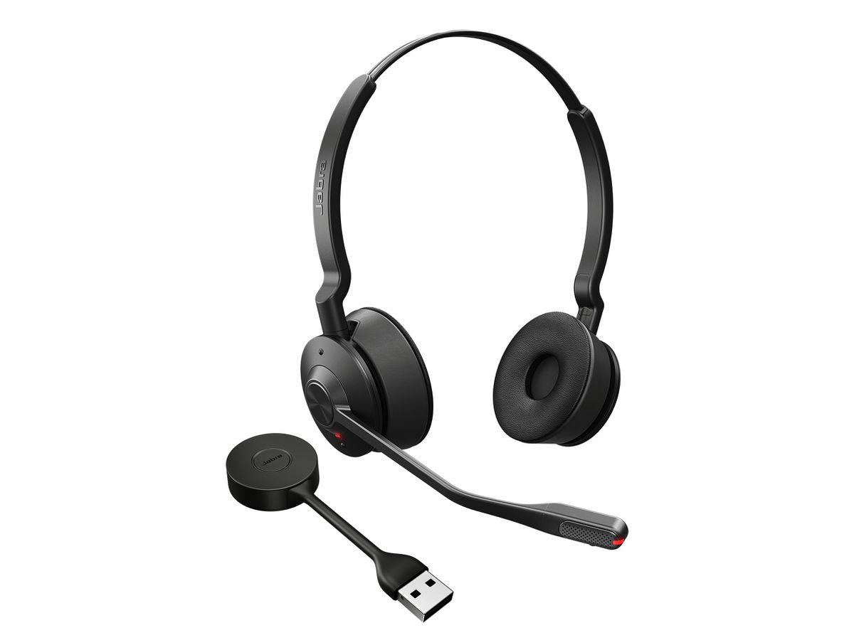 Jabra Engage 55 SE Casque Sans fil Arceau Bureau/Centre d'appels Noir