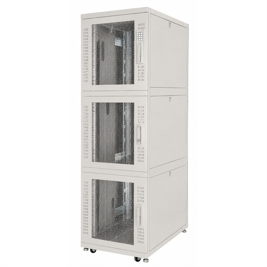 ROLINE Armoire de colocation 45U 800x1000mm, 3 compartiments, gris