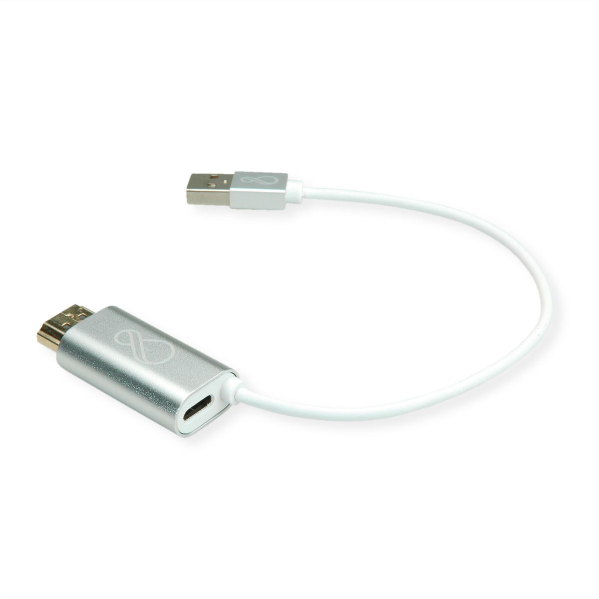 BACHMANN Ochno Adaptateur HDMI vers USB-C et USB-A