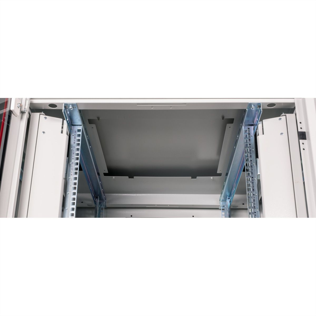 ROLINE 19" Baie réseau Pro 22U, 800x800 LxP Porte verre gris