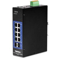 TRENDnet TI-G102i Switch rail DIN industriel administrable L2 Gigabit à 10 ports