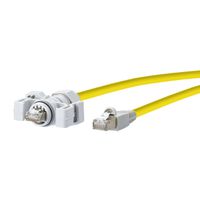 METZ CONNECT E-DAT Industry cordon de brassage IP67 - RJ45, 10 m