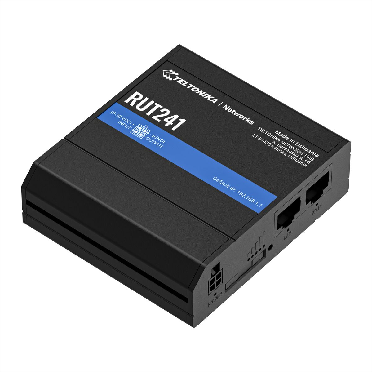 TELTONIKA RUT241 LTE/4G/3G/2G Routeur industriel WiFi version MEIG
