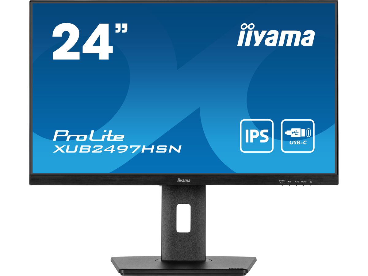 iiyama ProLite XUB2497HSN-B2 écran plat de PC 60,5 cm (23.8") 1920 x 1080 pixels Full HD LED Noir