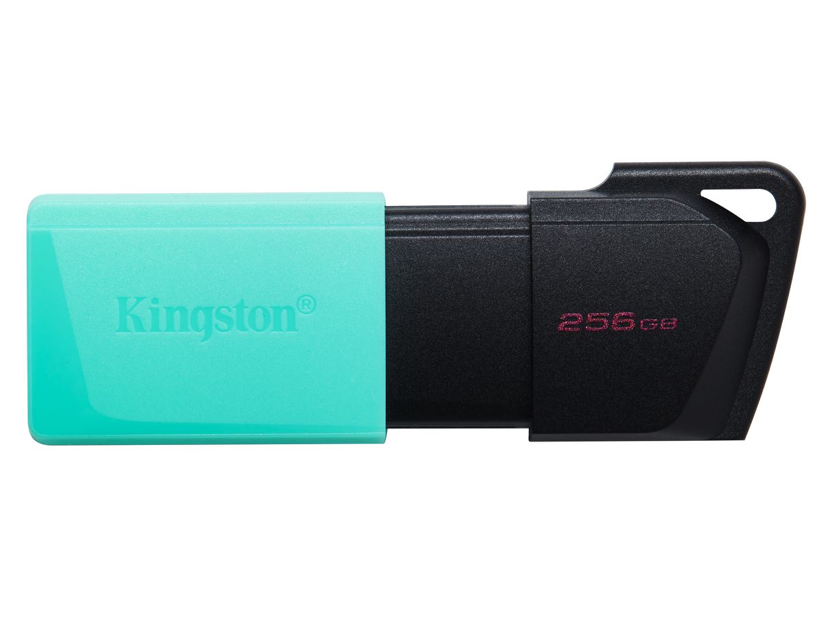 Kingston Technology DataTraveler 256GB USB3.2 Gen1 Exodia M (Noir + Turquoise)