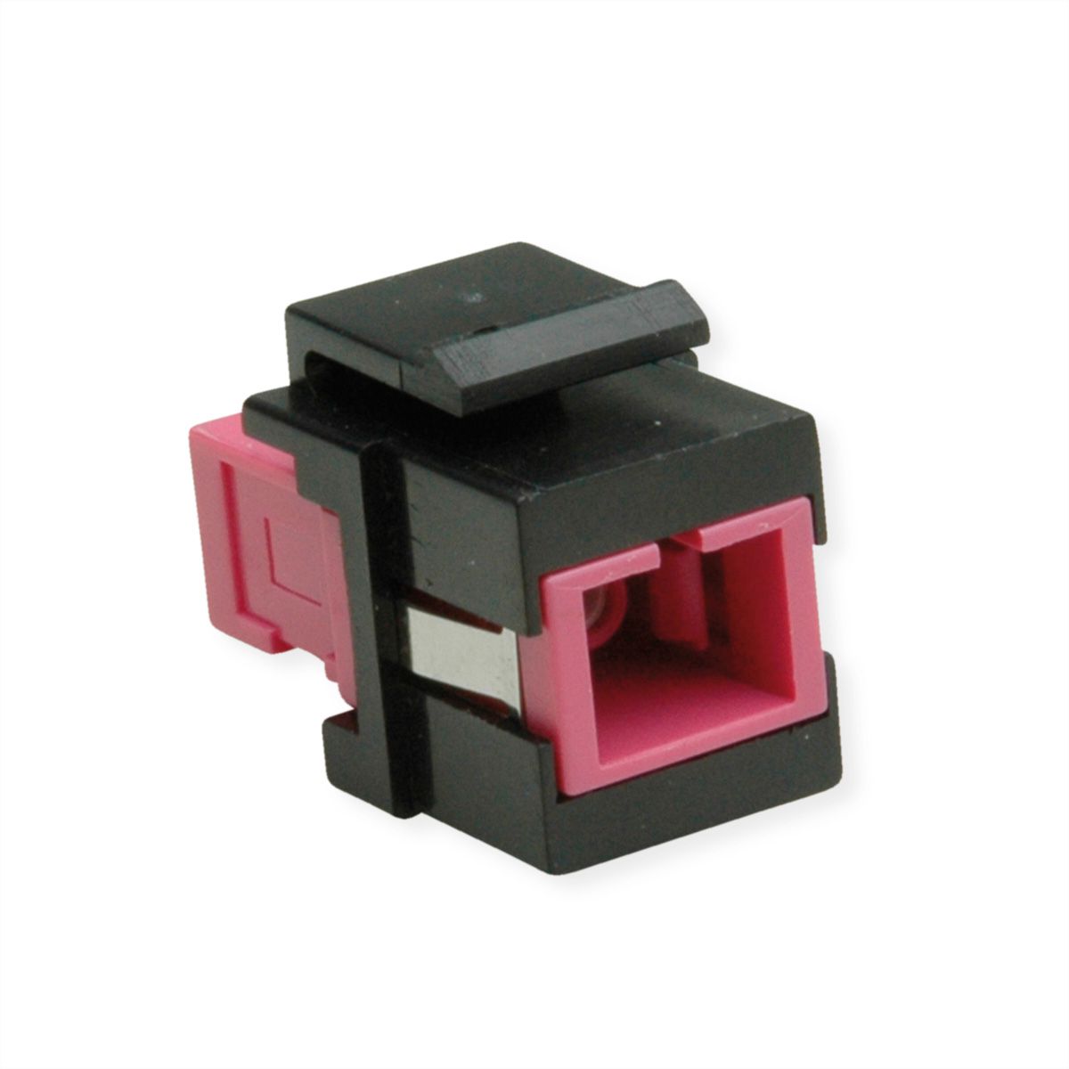 ROLINE Raccord optique SC/SC simplex mutlimode, Keystone, OM4