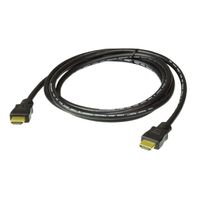 ATEN 2L-7D01H Câble HDMI True 4K haute vitesse avec Ethernet, noir, 1 m