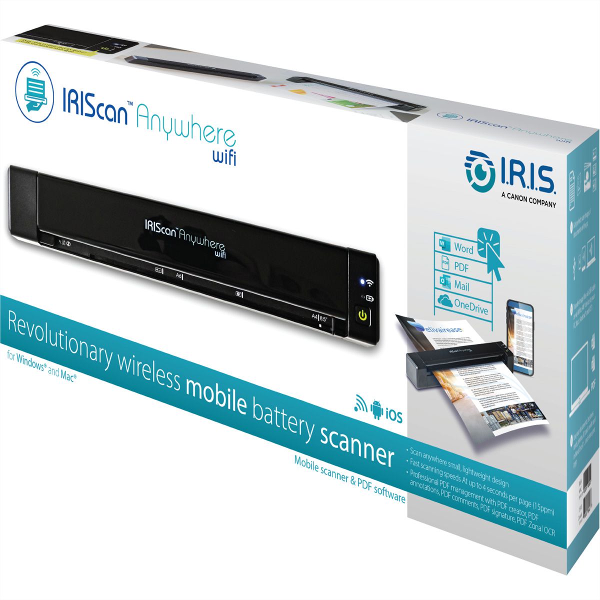 IRISCan Anywhere 6 WIFI Simplex 15PPM