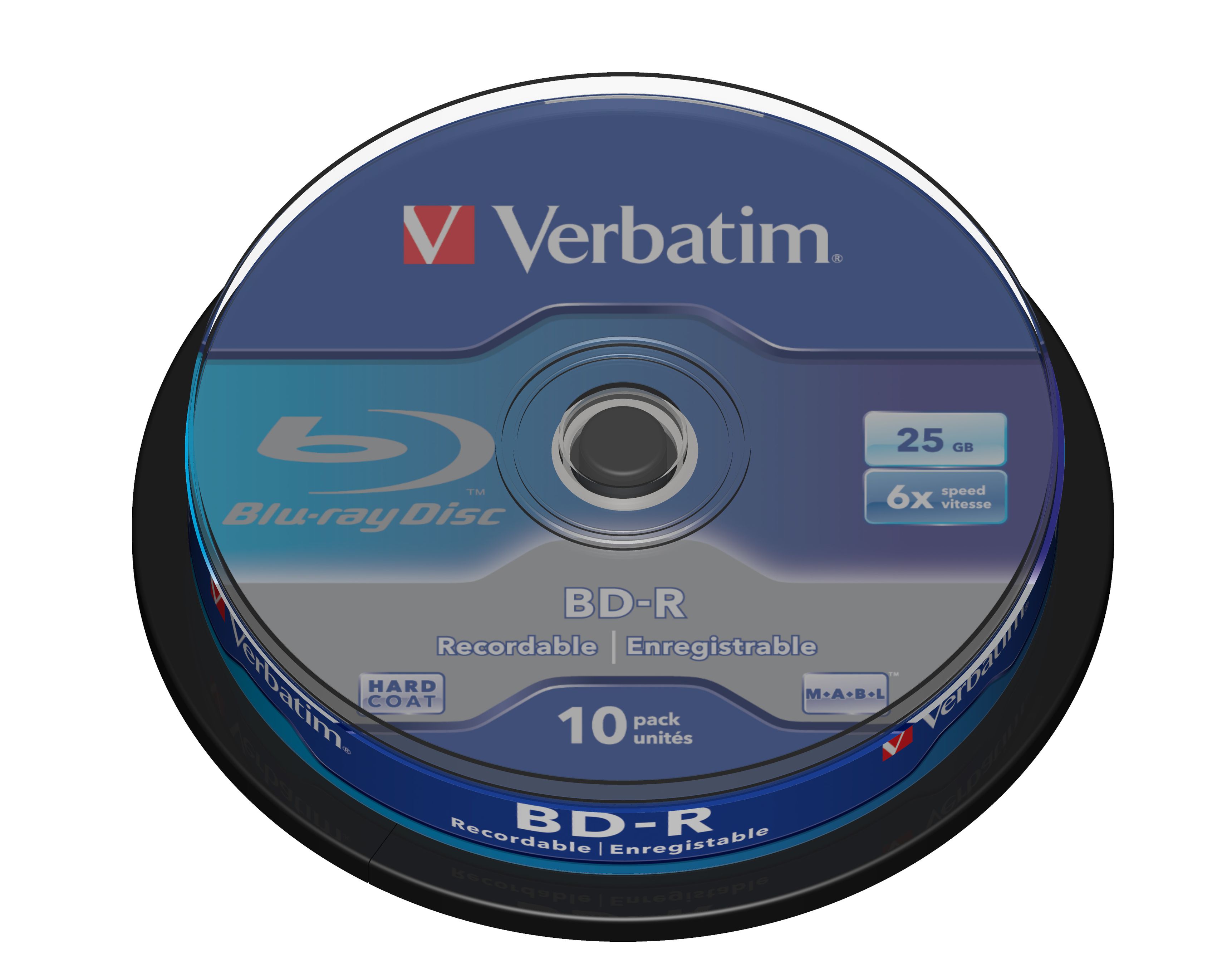 Verbatim BD-R SL 25GB 6 x 10 Pack Spindle BD-R 25Go 10pièce(s)