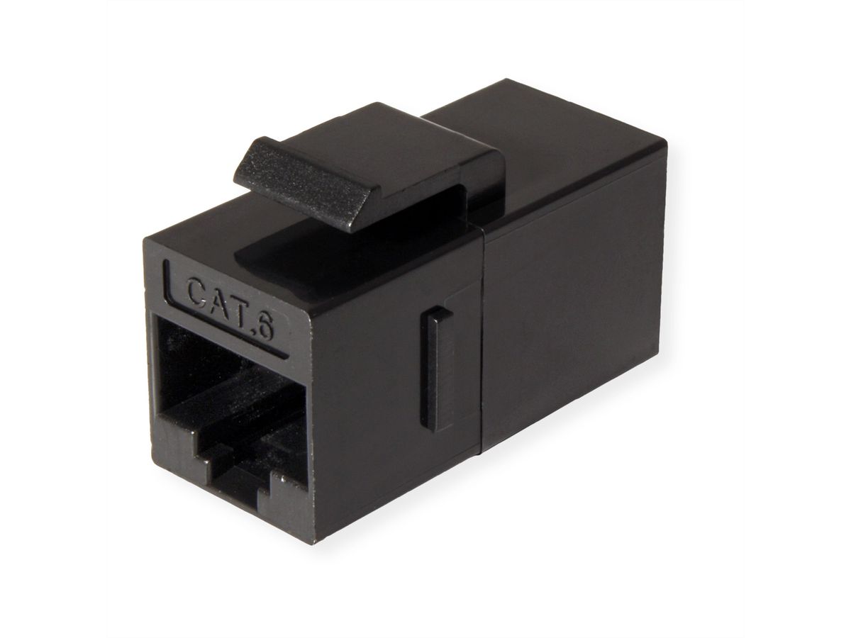 VALUE Coupleur RJ-45 keystone, non-blindé, Cat.6 (Classe E)