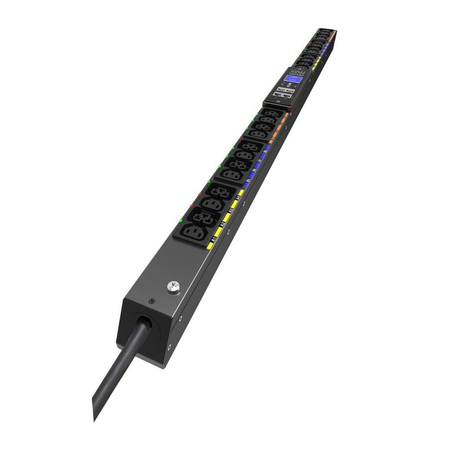 Eaton Power Distribution Units (PDUs) unité de distribution d'énergie 24 sortie(s) CA 22.5U Noir