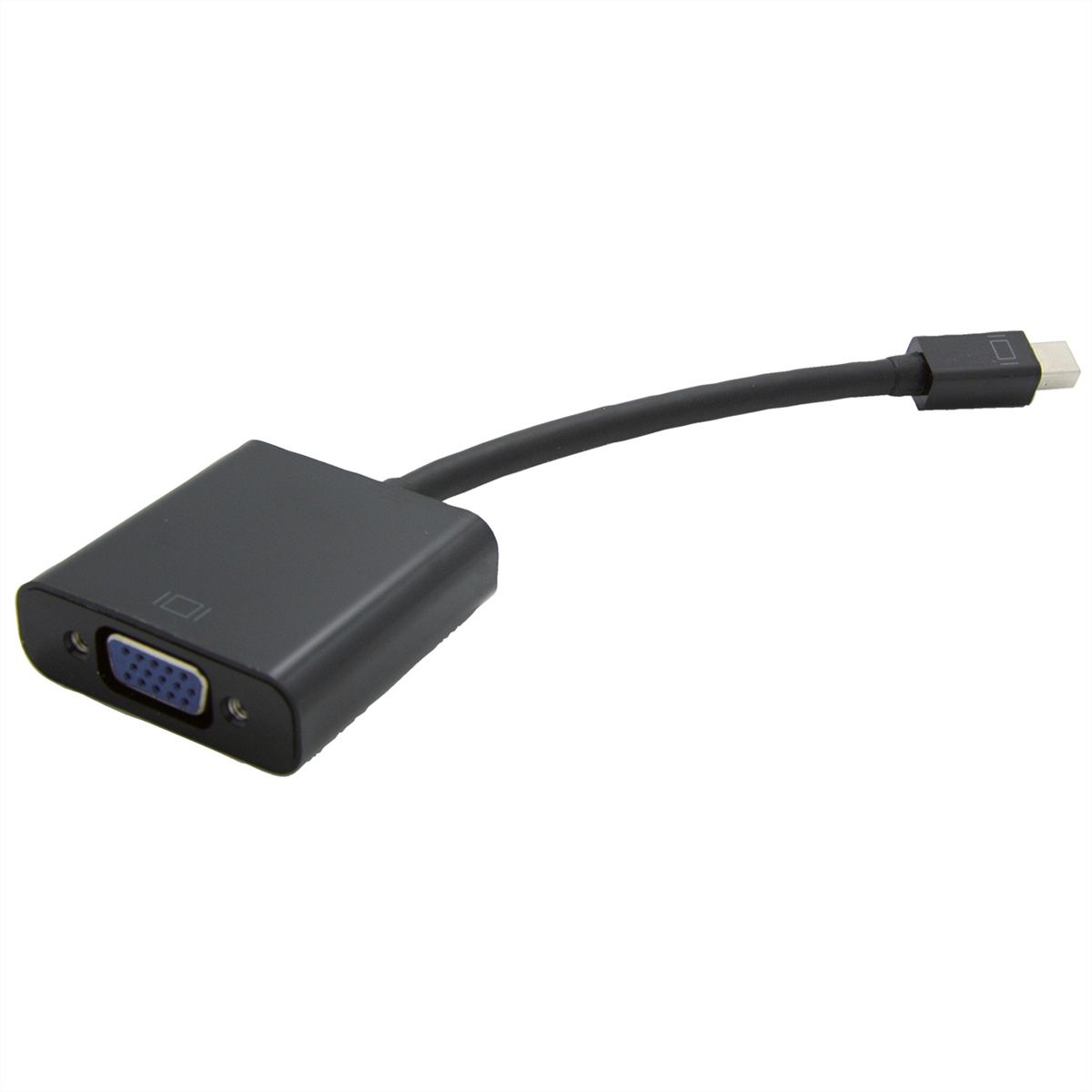 VALUE Adaptateur Mini DisplayPort-VGA, MiniDP M - VGA F