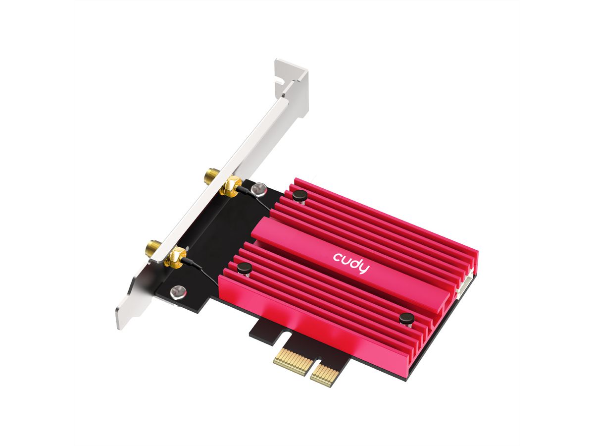 CUDY WE9300S Adaptateur PCI Express BE9300 Wi-Fi 7