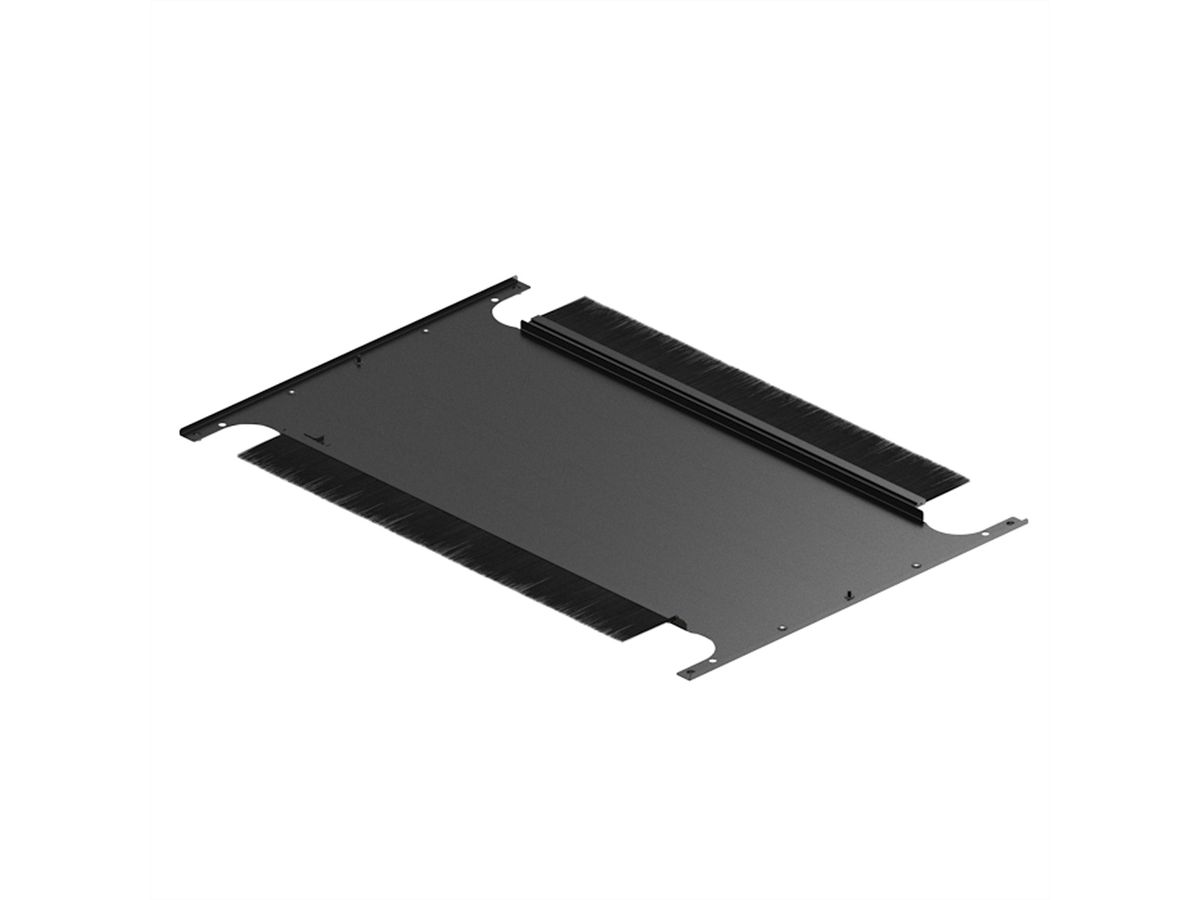 SCHROFF Plaque avec passe-câbles 600L 1200P