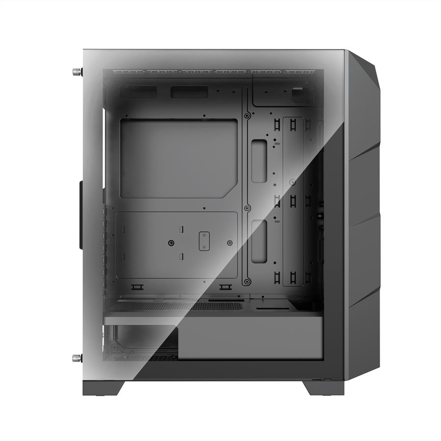 XILENCE Xilent Breeze II Boîtier PC ATX noir, Boîtier PC Gaming ATX X812.ARGB noir