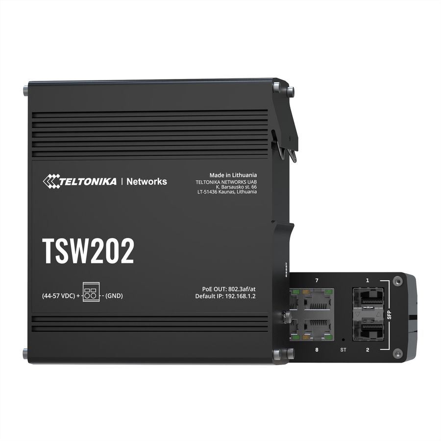 TELTONIKA TSW202 Switch géré PoE+