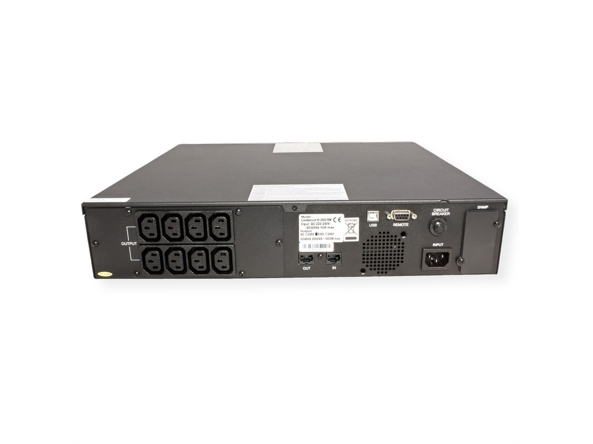 ROLINE LineSecure III 2000R - UPS Line Interactive, version rack 19"