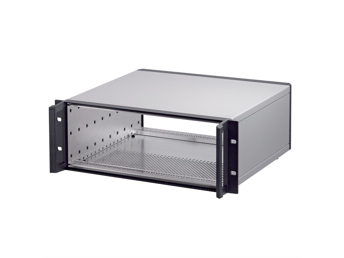 SCHROFF RatiopacPRO Coffret de montage en rack 19", blindage rétrofitable avec poignées, 4 U, 84 CV, 315 mm