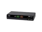 ATEN CS1142DPH4C Commutateur KVM sécurisé universel, double écran 2 ports USB 5K DisplayPort/HDMI avec CAC
