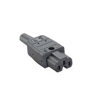 BACHMANN Prise appareil chaud 789 155°C, noir