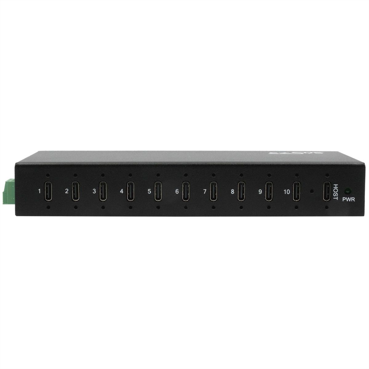 EXSYS EX-12270HMS HUB métallique 10 ports USB 3.2 Gen 2, 10x USB type C