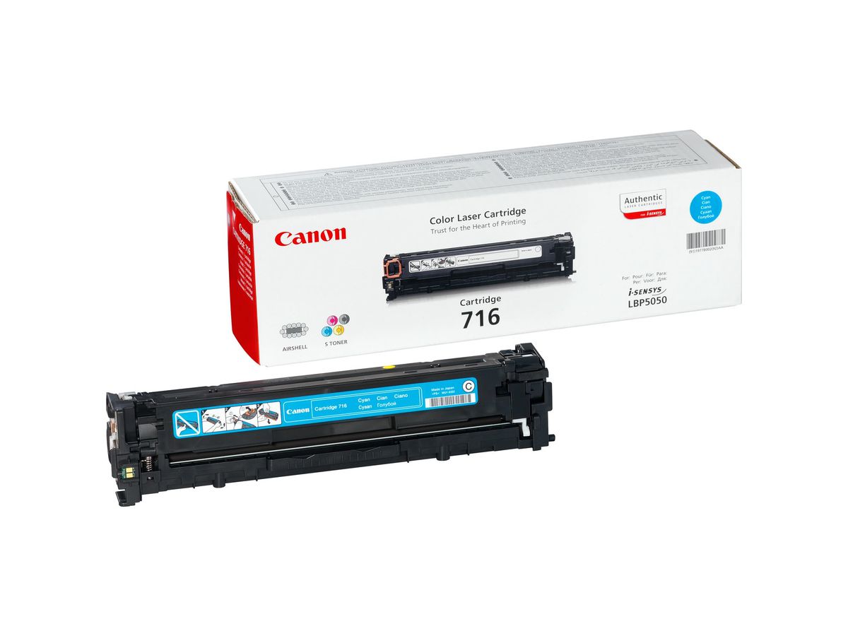 Canon 716 Cyan Cartouche de toner 1 pièce(s) Original