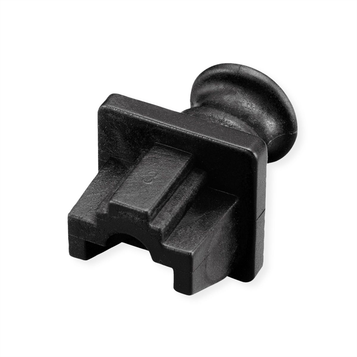 VALUE Protecteur anti-poussière pour prises RJ45, noir