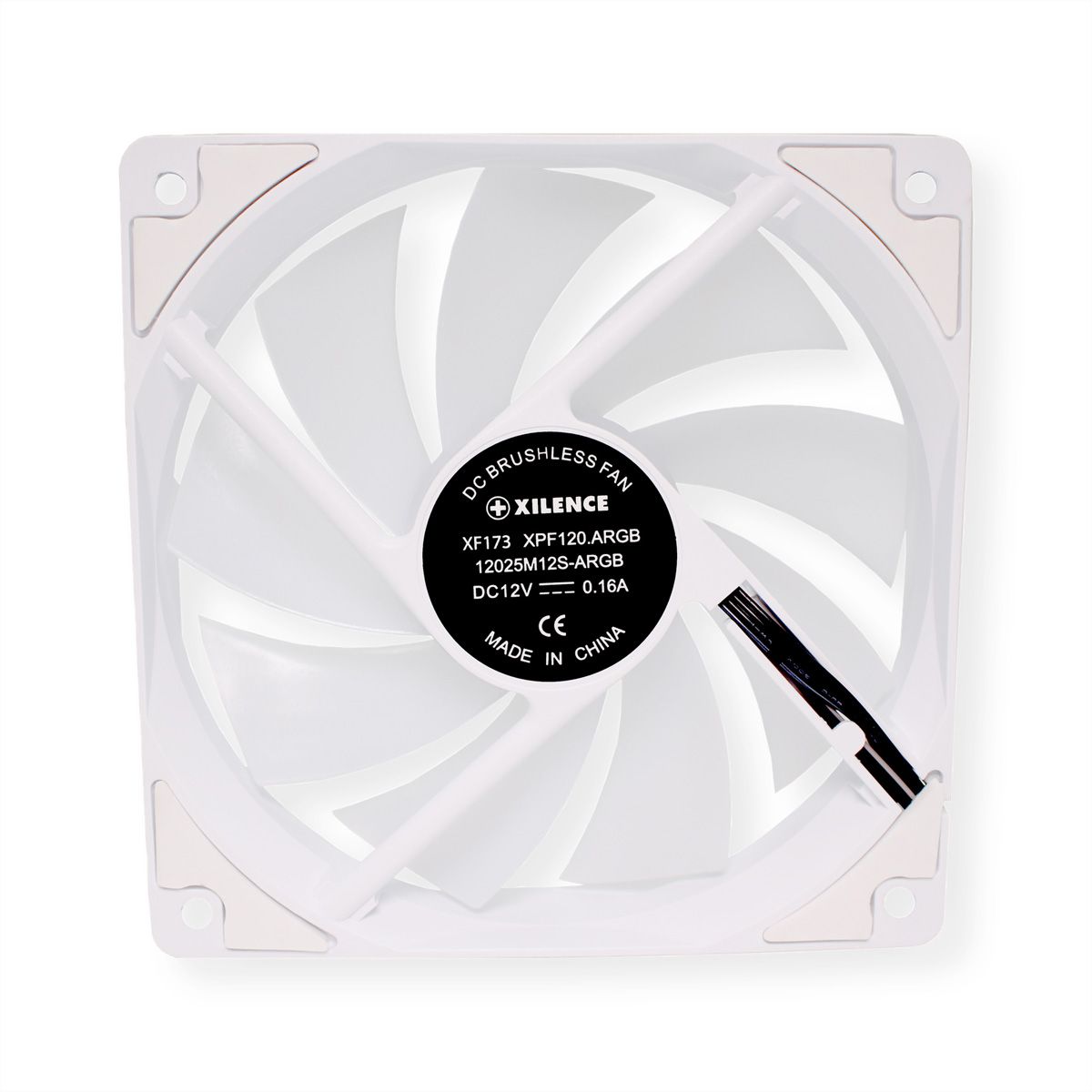 Xilence XPF120.W.ARGB 120mm PWM Ventilateur de boîtier, ARGB LED