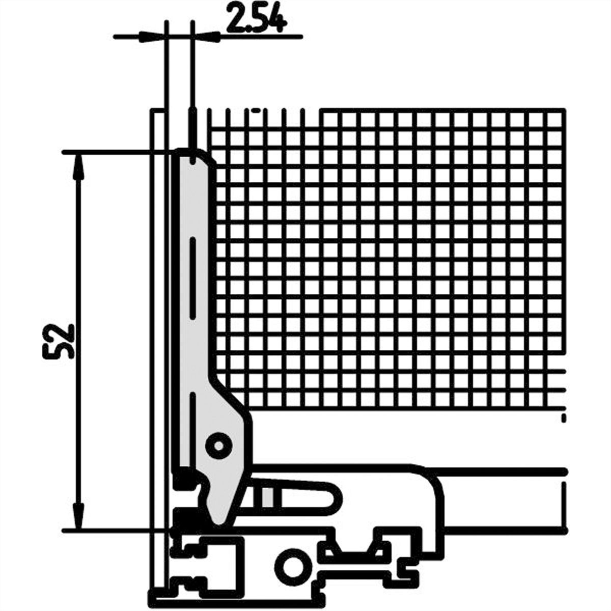 Etiquette d'identification SCHROFF, pour poignée PCB Type A