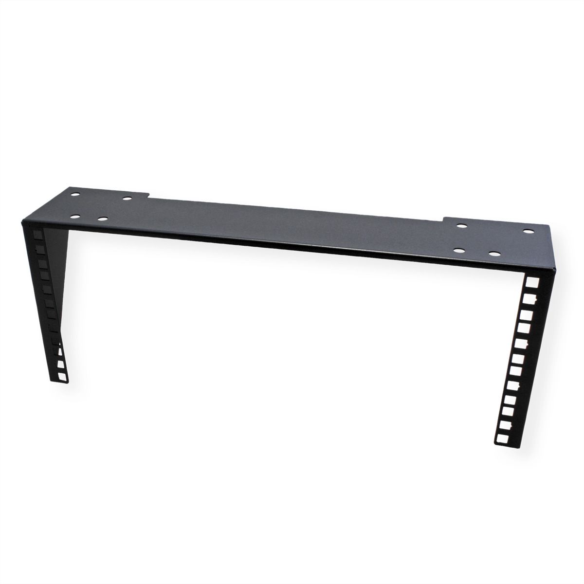 Support 19" mural / sous le bureau, 4 UH, noir